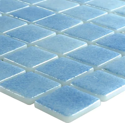 Produktbild von Glas Schwimmbad Pool Mosaik Antonio Hellblau