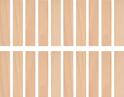 Immagine prodotto di Stoppini in legno per candele, 140 x 30 x 1 mm, 20 pezzi