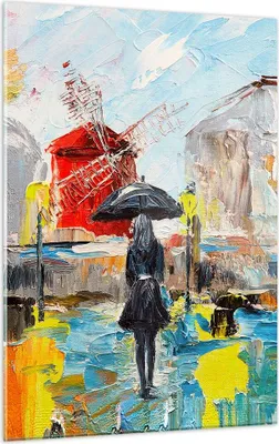 Produktbild von Bilder auf glas - Einteilig - Frau Bild Öl - 50x70cm - Glasbilder - Wandbilder - Bilder - Kunstdruck - zum Aufhängen bereit - Wanddekoration aus Glas - Glas Bilder - Wandbild auf Glas - GPA50x70-4974