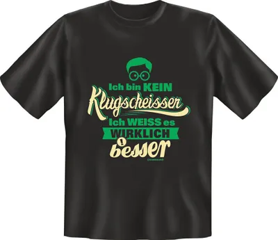 Produktbild von Fun  - Textilien - Klugscheißer