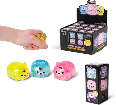 Productafbeelding van Diddy squishy kitties stress squishball speelgoed - Set van 3 - 3 Pack