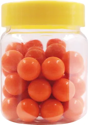 Produktbild von EDUPLAY 370171 40 orangene Perlen zu Perlenbild-Baukasten, orange
