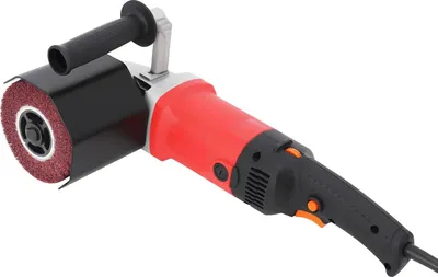 Immagine prodotto di Lucidatrice - 1400 W - Velocità 600-3000 giri/min, regolabile - 230 V - - Per acciaio inossidabile, alluminio, ghisa, plastica - Rosso