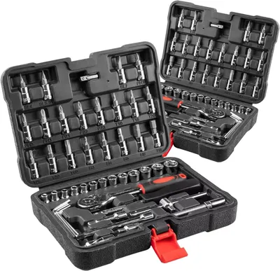 Obrázek produktu pro Sada nástrčných klíčů 1/4" Top Tools 49 kusů.