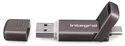 Produktbild von Integral INUSSD512GBSLIMXDL3.2, 512 GB, USB 3.2 Gen 2x2, 550 MB/s