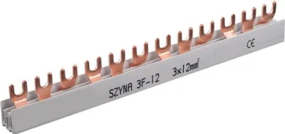Obrázok produktu pre Prípojnica, hrebeň 3F S-12 12mm2