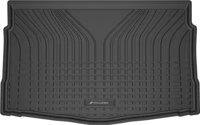 Produktbild von WALSER Premium Kofferraumwanne für VW Golf VIII (CD1) 07/2019-Heute, variabler Ladeboden in der unteren Position, 100% passgenaue Kofferraum Schutzmatte -  EU, robuste Antirutschmatte Auto