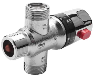Productafbeelding van 3-Weg Thermostaat Mengkraan van Massief Koper
