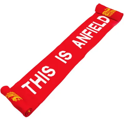 Obrázok produktu pre FC Liverpool - Šál "This Is Anfield" TA11762 (jedna veľkosť) (červená/biela/žltá)