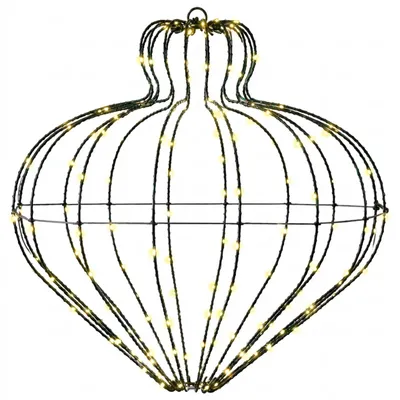 Produktbild von Weihnachts-Finial-Licht 192 LEDs Warmes Weiß