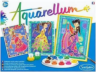 Immagine prodotto di Pittura ad acquerello - Aquarellum Glamour Girls