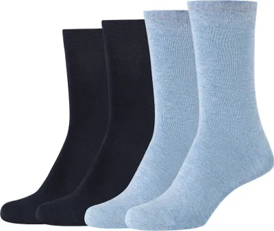 Produktbild von Camano Socken 4er-Pack ca-soft mit weichem Komfortbund navy 35-38