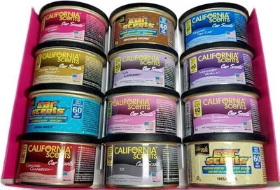 Produktbild von California Scents - Car Scent - Lufterfrischer - MIX A 12 Stk