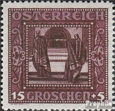 Produktbild von Briefmarken Österreich 1926 Mi 490II Querformat Gefälligkeitsentwertung gestempelt Nibelungen