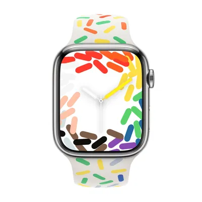 Zdjęcie produktu dla Pasek sportowy Apple Watch 38 mm / 40 mm / 41 mm Pride Edition M/L