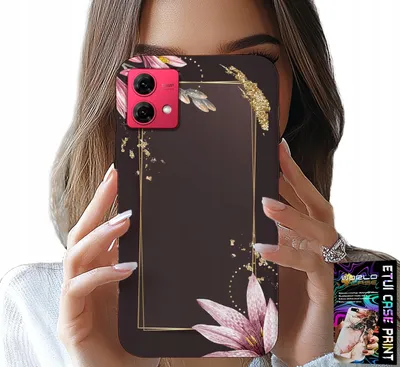 Obrázek produktu pro Pouzdro pro Motorola Edge 40 Neo - Květinové pouzdro s elegantními vzory