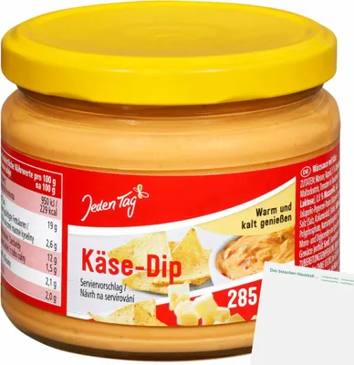 Produktbild von Jeden Tag Dip Käse (300g) + usy Block