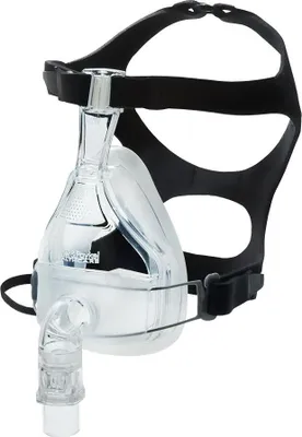 Produktbild von FlexiFit 431 full face CPAP Mund-Nasen-Maske komplett mit Auslaßventil und inkl. 3 Maskenkissen von Fisher&Paykel (#1117087)
