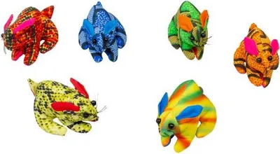 Produktbild von Handgefertigte Sandtiere aus Stoff – ca. 7 cm, Modell:Hase