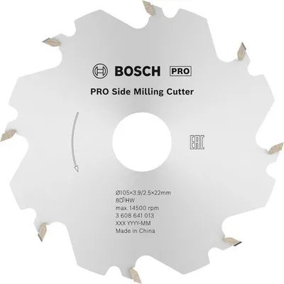 Produktbild von PRO Scheibenfräser, 105 x 22 x 4 mm, 8 Zähne