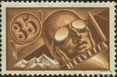 Produktbild von Briefmarken Schweiz 1923 Mi 181x gestempelt Flugpost