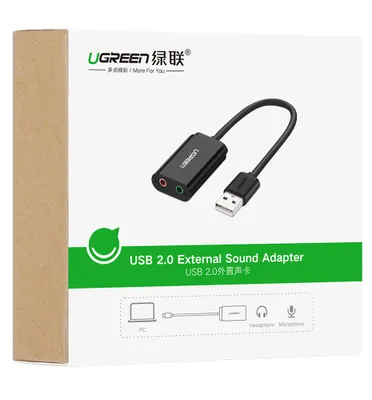 Obrázok produktu pre Ugreen 30143, 2.0 kanály/kanálov, USB