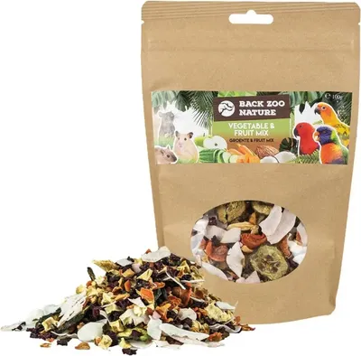 Zdjęcie produktu dla Back Zoo Nature -  Mix Warzywno-Owocowy dla papug 100g