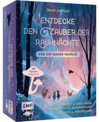 Productafbeelding van Kartenset: Entdecke den Zauber der Rauhnächte - 60 Karten mit Begleitheft für die ganze Familie