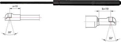 Produktbild von METZGER 2110553 Gasfeder Heckklappendämpfer für NISSAN Qashqai / Qashqai +2 I (J10, NJ10) 518mm
