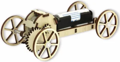 Produktbild von E-Mobil, der Elektroflitzer (Bausatz)