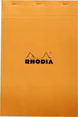 Produktbild von RHODIA Notizblock No. 19 DIN A4+ kariert orange 80 Blatt