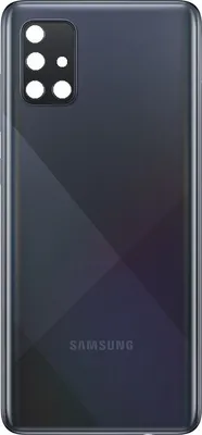 Produktbild von Original Samsung Galaxy A71 SM-A715F Akkudeckel Backcover Hinten Schwarz Gut