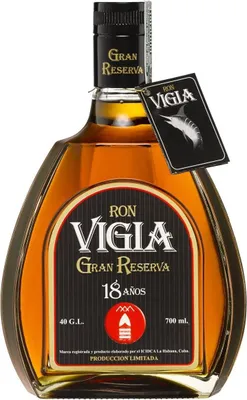 Immagine prodotto di Ron Vigia Gran Reserva 18 anni 40% vol. 0,7 l in confezione regalo
