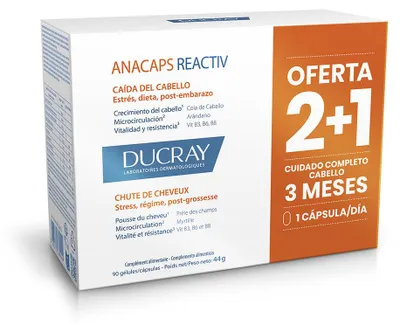 Produktbild von ANACAPS REACTIV reactive hair loss food supplement 90 units