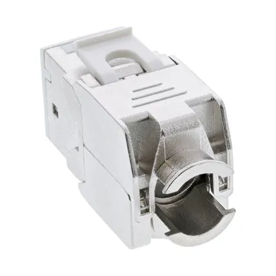 Zdjęcie produktu dla InLine 76207W, Płaski, Biały, RJ-45, LSA, Żeńska, Żeńska