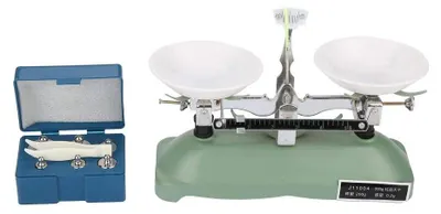 Image de Balance de précision pour la pesée – Balance mécanique – Balance pour l'enseignement – Balance de laboratoire – Facile à utiliser – Un outil d'apprentissage idéal