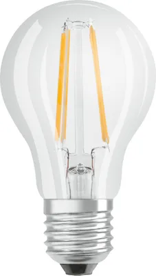 Produktbild von Osram LED STAR Classic A 40 FS E27 4W 2PACK LED-Lampe, Birnenform, Sockel E27, 4 Watt, Warmweiß, 2700 K,