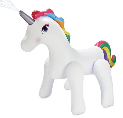 Produktbild von Summer Waves Kinder Wassersprinkler Einhorn Gartendusche für Kinder 211x127x284 cm