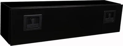 Produktbild von Daken LKW Staukasten ZEN-Serie, schwarz, 1000 x 250 x 250 mm, elektroverzinkter Stahl, staub- und wasserdicht, 2 Schlösser, dreifach gekantet, epoxy-pulverbeschichtet, 1,5 mm Materialstärke