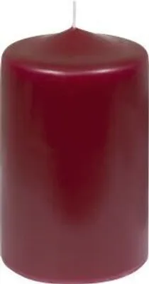 Produktbild von Premium Stumpenkerzen Burgund 100 x 60 mm, 1 Stück