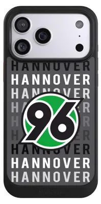 Produktbild von NIVOCASE Hülle für Apple iPhone 17 Pro Max  Handyhülle NIVOcore Case Schwarz H96 Hannover 96 Offizielles Lizenzprodukt