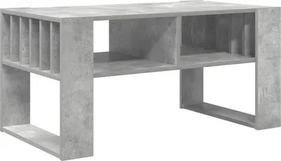 Produktbild von vidaXL Couchtisch Beton Grau 92 x 49,5 x 45 cm Holzwerkstoff