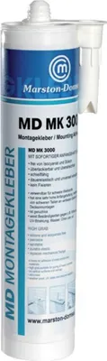 Produktbild von MD-Montagekleber weiß Kartusche 450g
