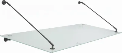 Produktbild von Glaszentrum Hagen 120x90 cm Glasvordach Weiß BK-STB