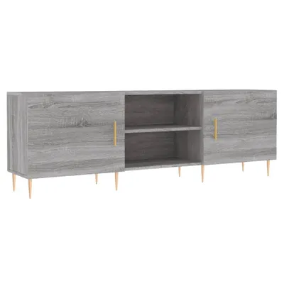 Zdjęcie produktu dla vidaXL Szafka pod TV szara Sonoma 150x30x50 cm materiał drewnopochodny