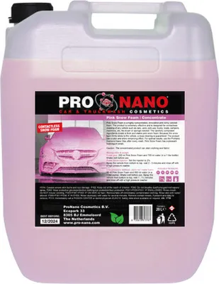 Produktbild von 20L ProNano Pink Snow Foam | Konzentratprodukt | Kontaktloses Autoshampoo für LKW und PKW