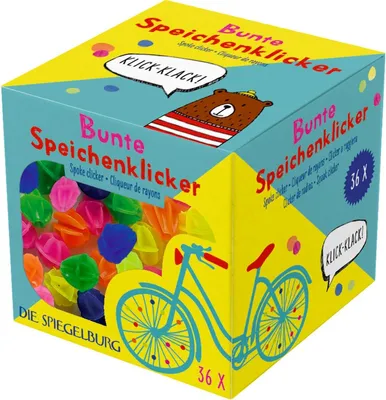 Produktbild von Bunte Speichenklicker - Bunte Geschenke