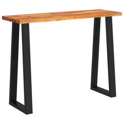 Zdjęcie produktu dla Stolik konsolowy, 110x35x80 cm, lite drewno akacjowe