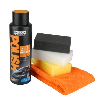 Produktbild von Quixx 3In1 Polish Lack-Politur Metall-Politur Plastik-Politur Scheinwerfergläser