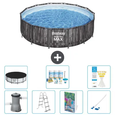 Immagine prodotto di Bestway Steel Pro MAX Rotonda - 427x107 cm - 8 pezzi S658